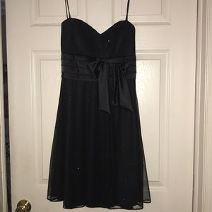 fancy black dress 👗